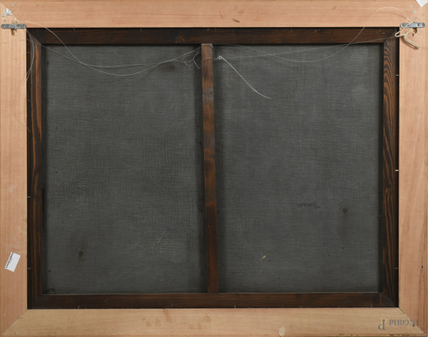 Armida incanta Rinaldo (da Giovanni Battista Tiepolo), XX secolo, olio su tela, cm 85,5x120, entr...