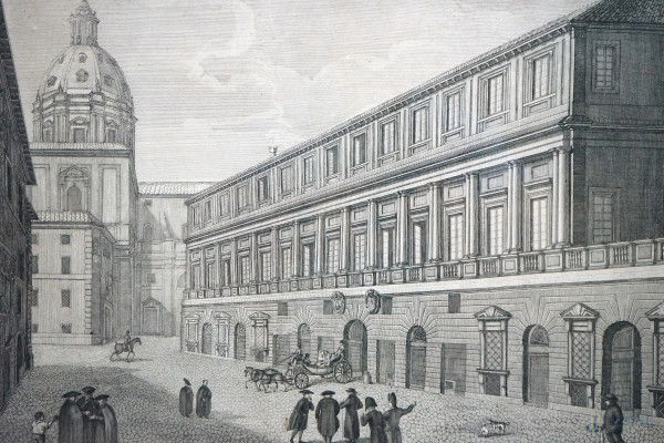 Palazzo dell'E.mo e R.mo Sig Cardinale Pietro Vidoni, disegnato da