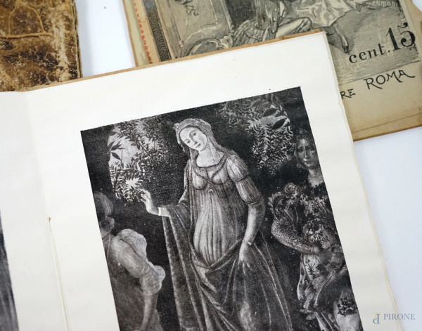 Lotto di 17 libri del XIX-XX secolo, argomenti diversi, (difetti)