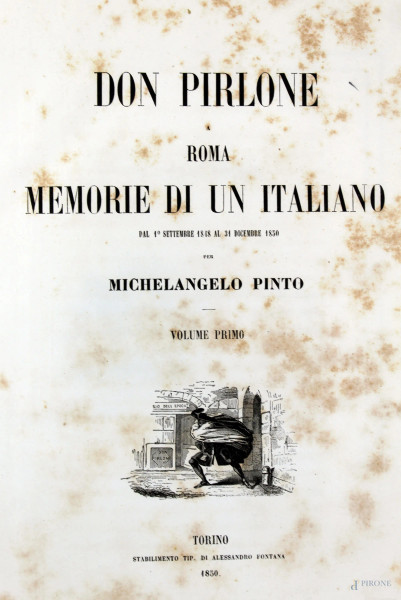 Don Pirlone a Roma, 3 volumi, Torino 1850