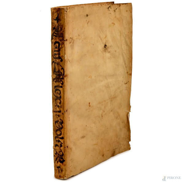 Consiliorum seu responsorum Alexandri Tartagni [...] Liber Primus, Venetijs MDLXXXX, (difetti)