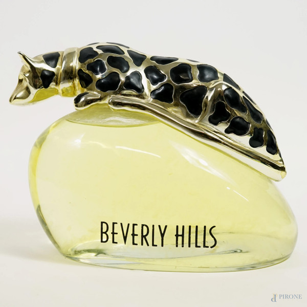 Beverly Hills, grande bottiglia da esposizione, cm h 16,5, (segni del tempo)