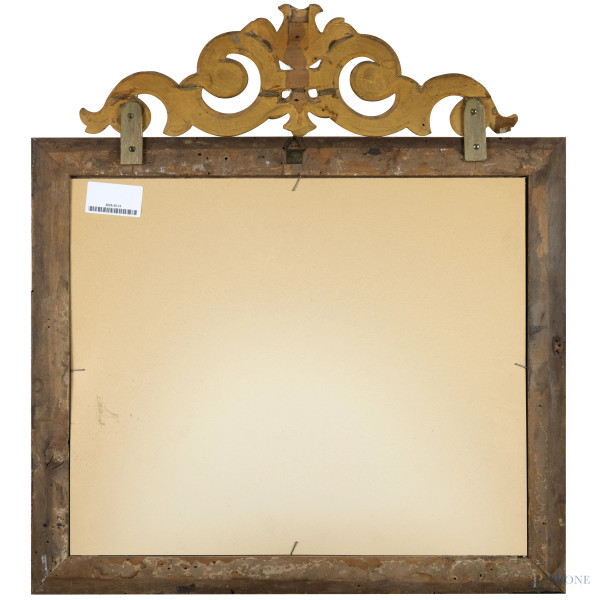 Colosseo, tecnica mista su carta, XIX secolo, cm 27x37, firmato in basso a destra, entro cornice