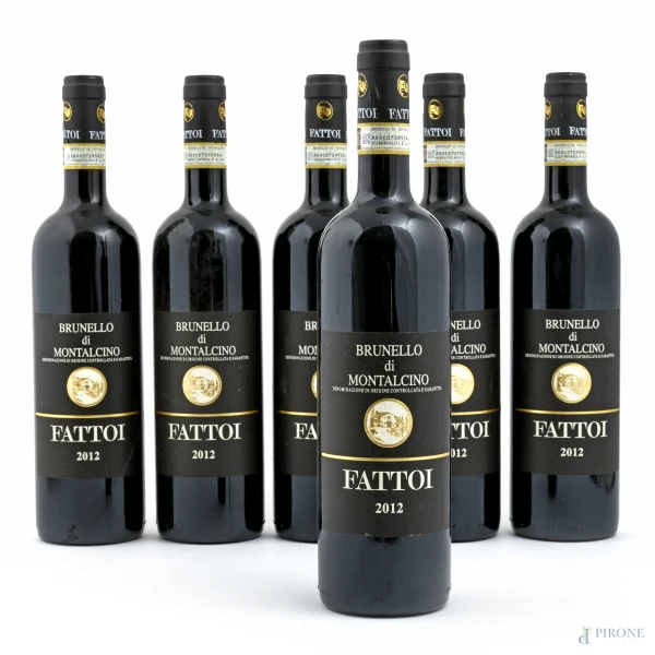 Brunello di Montalcino DOCG, Fattoi, 2012