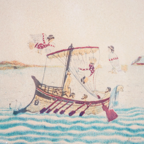 Salvador Dalì (1904-1989), La sirena, litografia, firmata in basso a destra, esemplare n. 162/195...