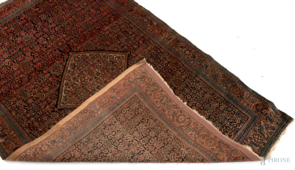 Tappeto Senneh, cm 200x129, (segni di usura, difetti)