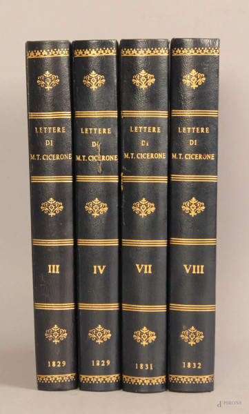 Lettere di M.T. Cicerone, volume quattro 1829.