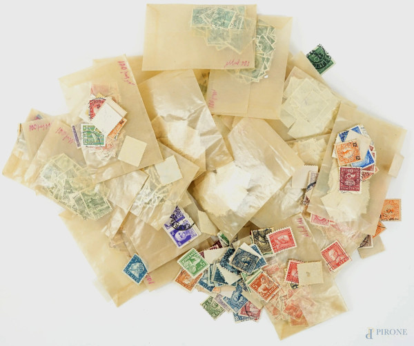 Lotto di vari francobolli da collezione di paesi diversi.