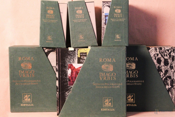 Editalia su Roma, 15 volumi e 15 VHS.
