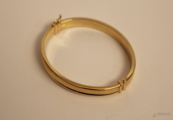 Bracciale in oro 18 kt, gr, 13,3