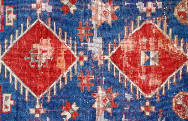 Tappeto persiano, cm 155x117, (difetti)