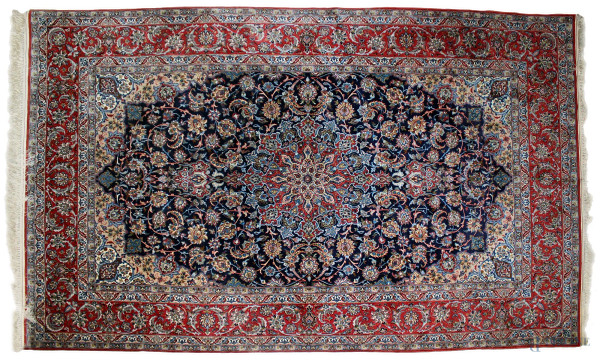 Tappeto orientale in seta, 302x200