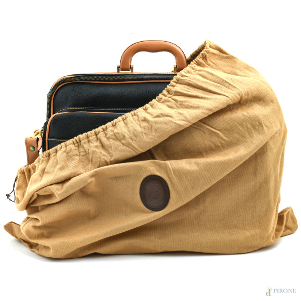 Borsa da viaggio Trussardi x Alitalia cm 35x46x16, (segni di usura)