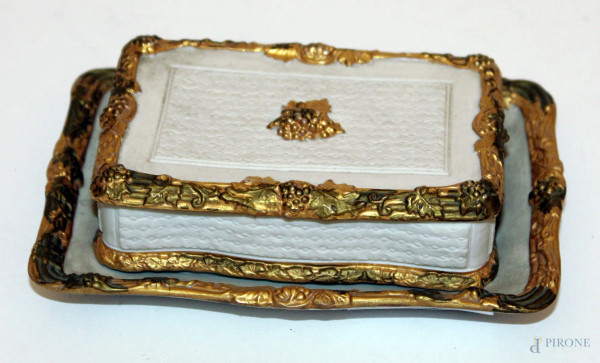 Scatolina con piattino 