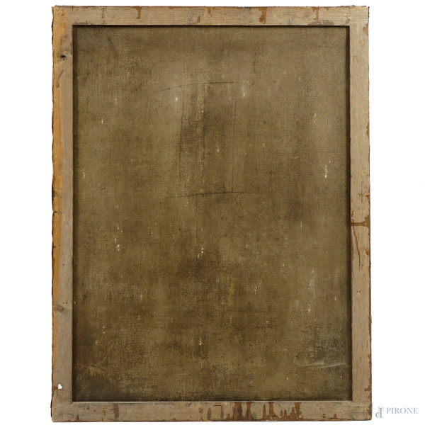 Episodio della via Crucis, XVIII secolo, olio su tela, cm 121x90