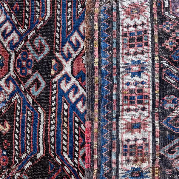 Tappeto, cm 309x154, (segni di usura)