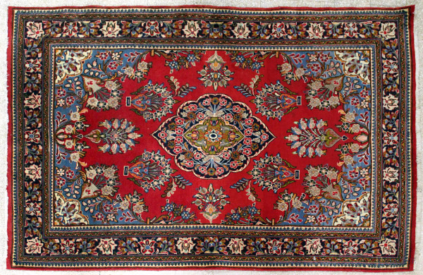 Tappeto persiano, cm. 220x158.