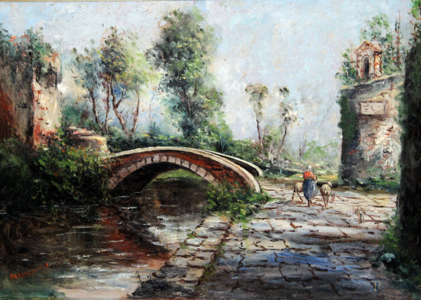 Paesaggio con figure