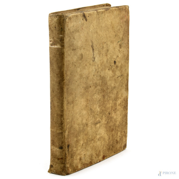 Manoscritto Latino e Greco con epigrammi e composizioni poetiche, XVIII secolo, (segni di usure, tracce di umidità, difetti)