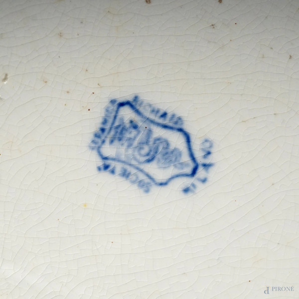 Servizio da tavola, Società Ceramica Richard Milano, inizi del XX secolo, con decori floreali pol...