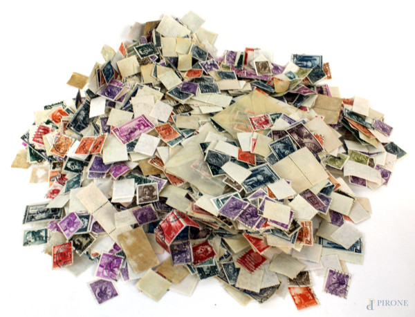 Lotto di francobolli di epoche e nazionalità diverse