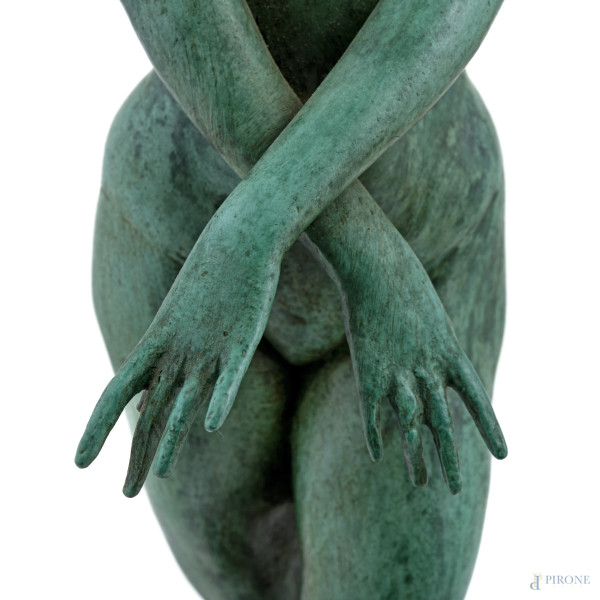 Francesco Messina (1900-1995), Ballerina, scultura in bronzo, es. 109/230, altezza cm 57, firmato...
