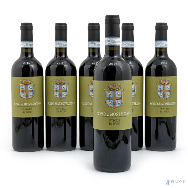 Rosso di Montalcino DOC, Fattoria dei Barbi,  2016