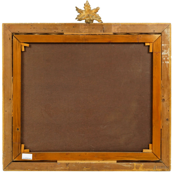 Veduta di Napoli dalla Conocchia, XX secolo, olio su tela, cm 71x83 entro cornice. Firmato in bas...