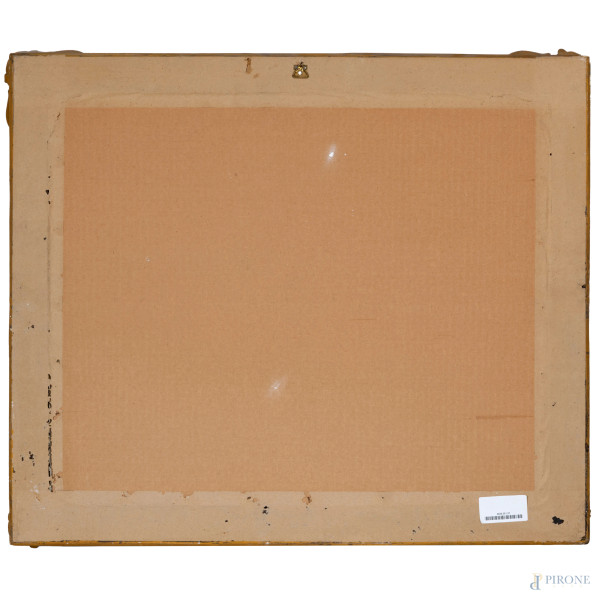 Giorgio De Chirico (1888-1978), Cavalieri, litografia, cm 50x60, firmato in basso a destra, P.A.,...