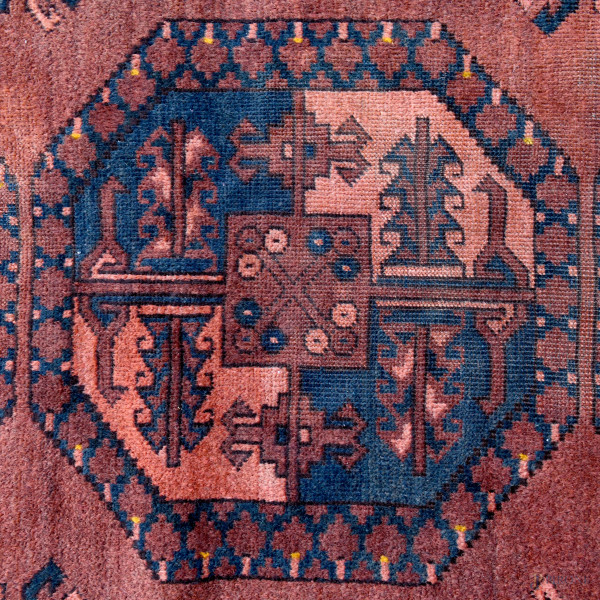 Tappeto persiano, cm 190x120, (usura del tempo, difetti)