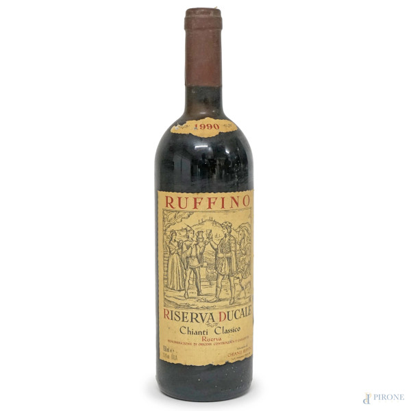 Chianti classico, Riserva ducale, Ruffino, annata 1990, 75 cl