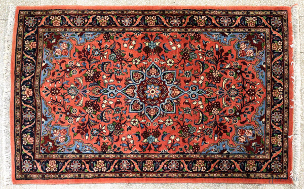Tappeto persiano meymeh, cm 155 x 98.