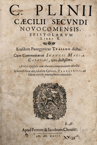 Novocomensis di C. Plinii Caecilii secundi, 1643