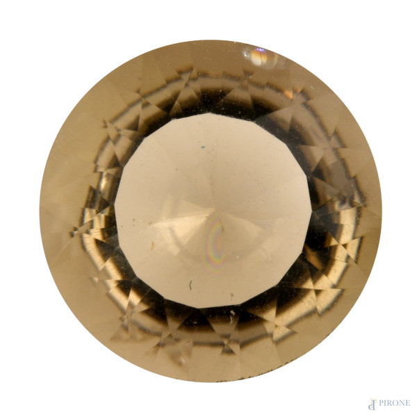 Quarzo fumè, Brasile, ct 7, VVS, mm 13,7x7