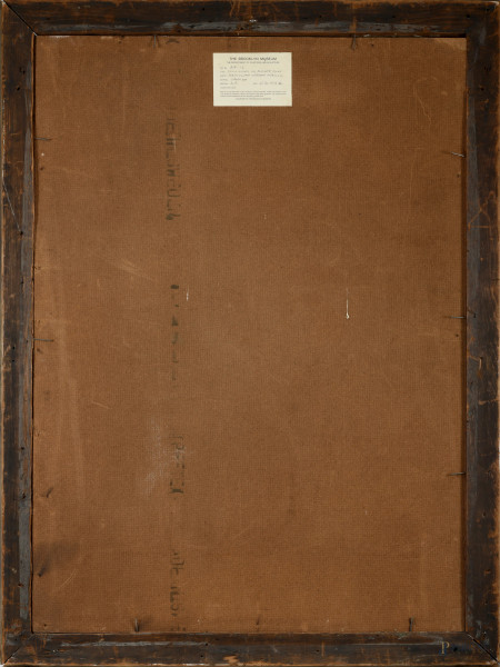 Maternità (da Bartoloems Esteban Murillo) , olio su tela applicata su masonite, XX secolo, cm 117...