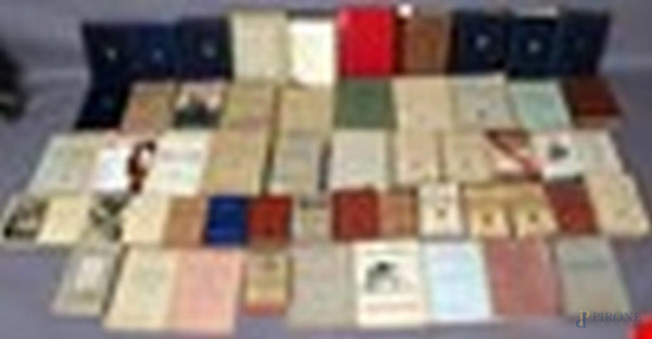 Lotto composto da quarantasette libri di argomenti diversi, primi &#39;900.