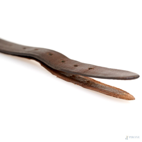 Orologio da donna, meccanica Rolex, con cassa placcata in oro, 26 mm, lunghezza cm 21,(difetti, m...