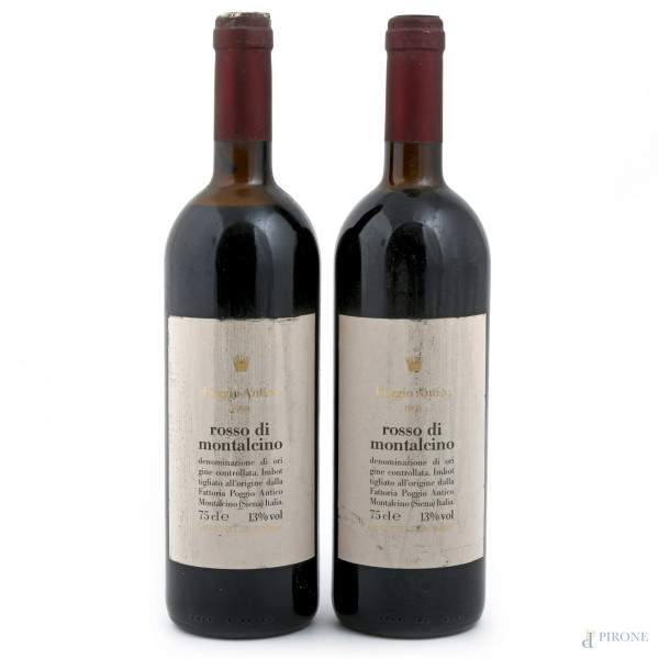 Rosso di Montalcino, Poggio Antico, 1993
