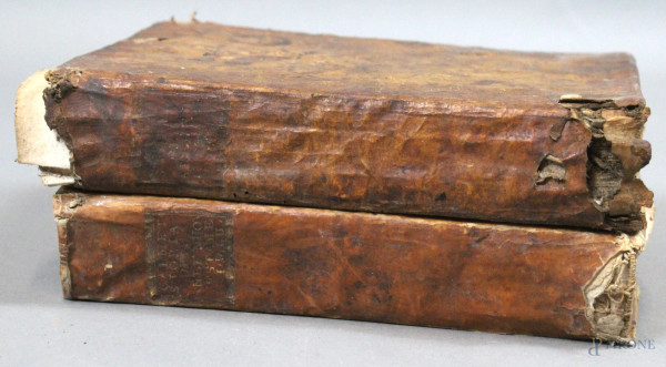 La Storia dell&#39;antico e del nuovo testamento del padre D. Agostino Calmet, Vol. II, Napoli, XVIII secolo
