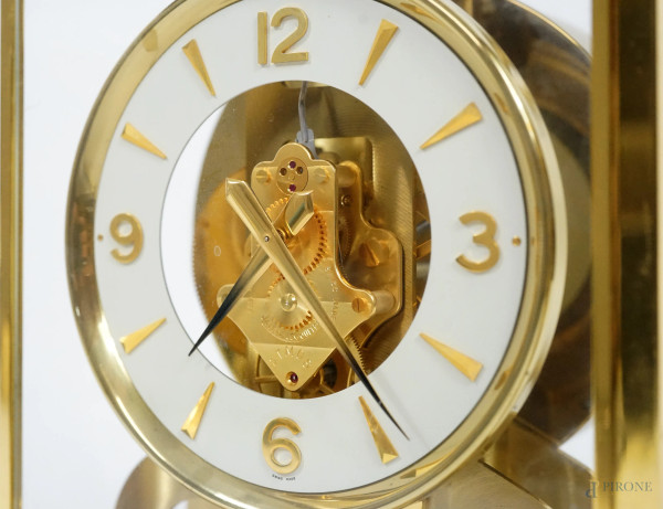 Orologio LeCoultre & Cie, Atmos, Calibro 526-5, Svizzera, Anni 1960-1980, con cassa in ottone pla...