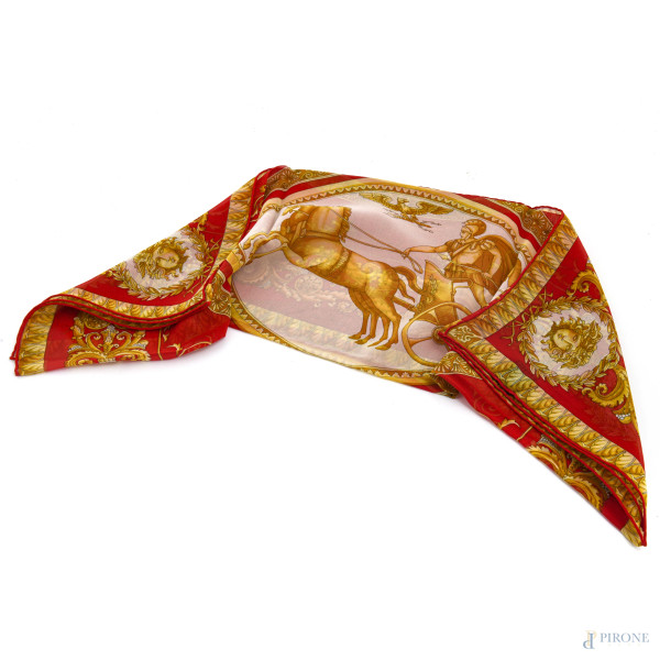 Lotto di sette foulard di diverse marche