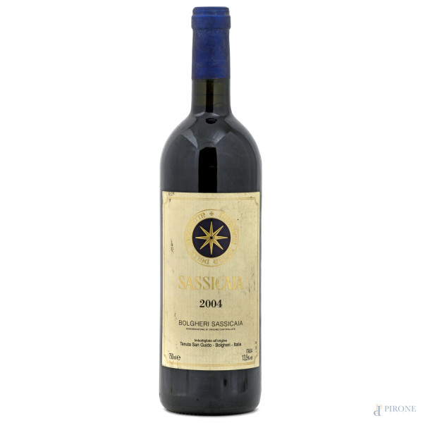 Bolgheri Sassicaia, Sassicaia, Tenuta San Guido, 2004