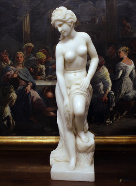 Venere, Scultura in marmo bianco, h. 78 cm, primi 900