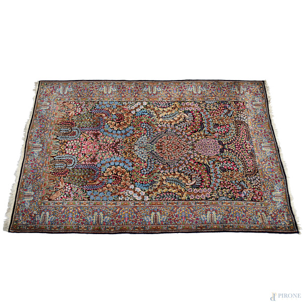 Tappeto, cm 280x179, (segni di usura)