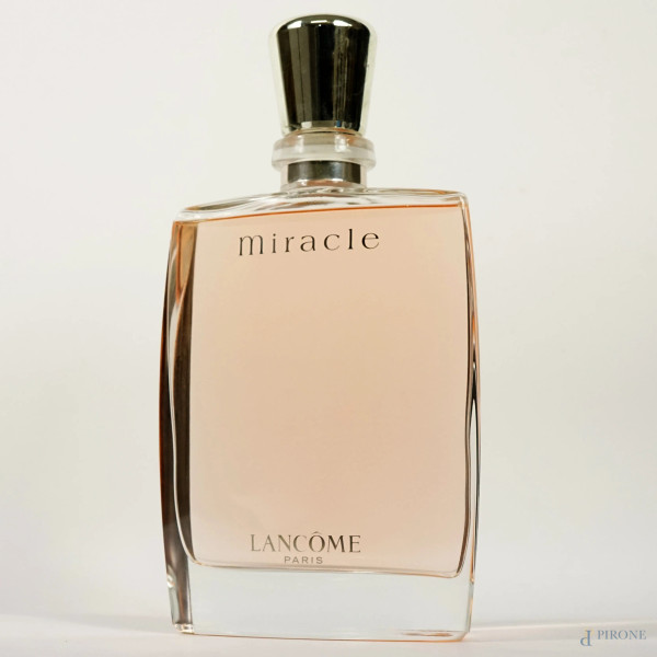 Lancome Miracle, grande bottiglia da esposizione, cm h 36,5, (difetti)