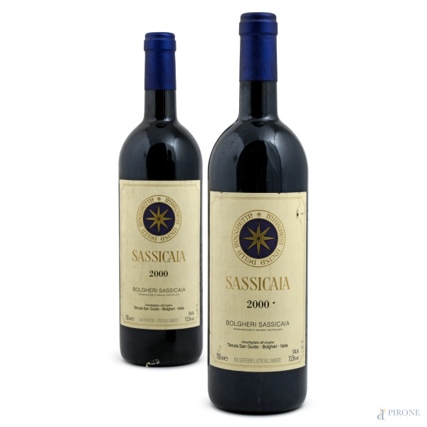 Bolgheri Sassicaia, Sassicaia, Tenuta San Guido, 2000