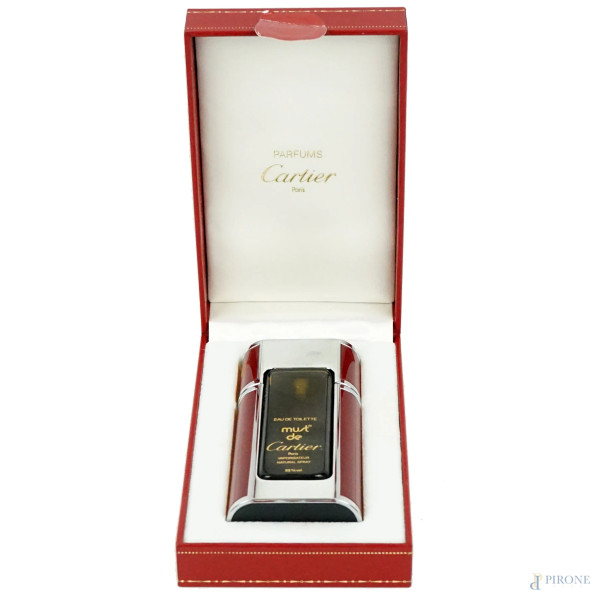 Must de Cartier Paris, profumo in boccetta da 50 ml, entro custodia originale.