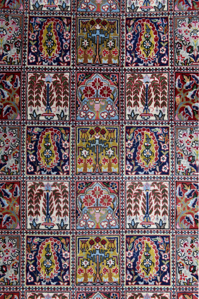 Tappeto persiano, cm 110,5x160,5, (difetti)