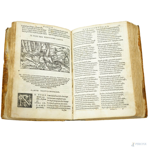 Orlando Furioso di M. Lodovico Ariosto, allo illustrissimo e reverendissimo Cardinale Donno Hippo...