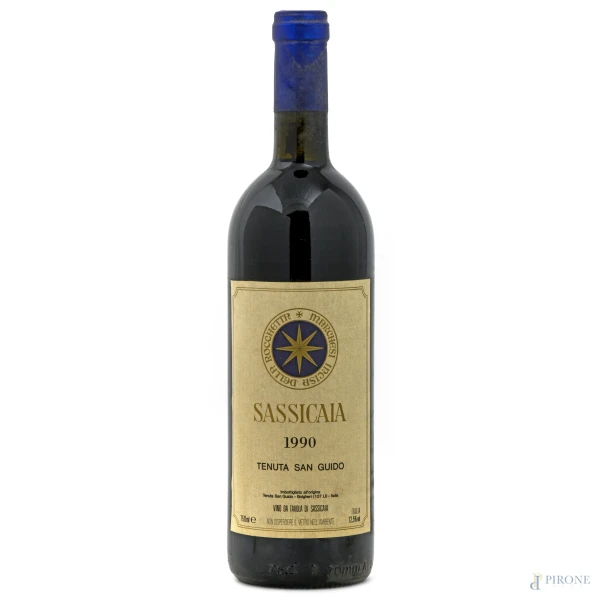 Vino da Tavola di Sassicaia, Tenuta San Guido, 1990